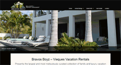 Desktop Screenshot of bravosboyzvacationrentals.com